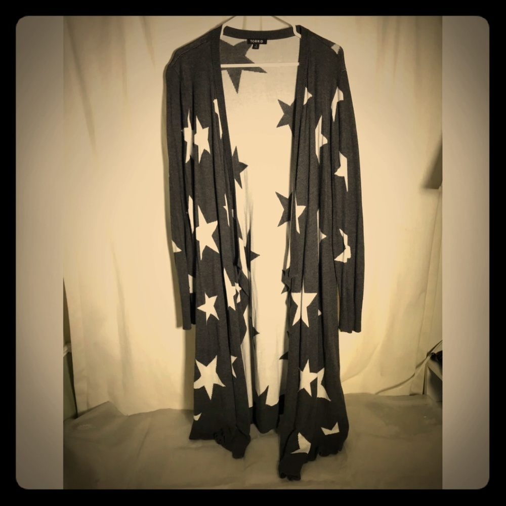 Torrid Star Cardigan